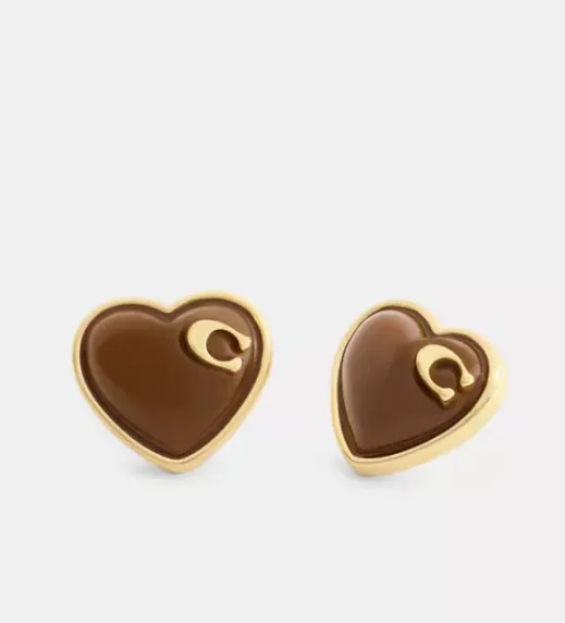 Bold Signature Stud Earrings